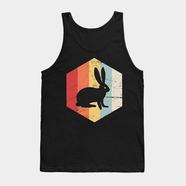 Retro 70s Rabbit Tank Top by MeatMan